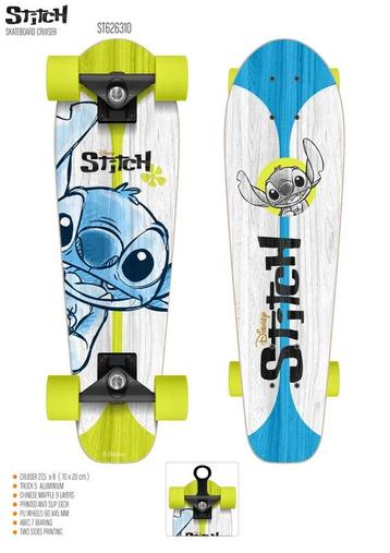 Disney Stitch Skateboard (Skateboards)