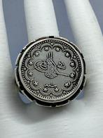 Zilver, 925 Echte Ottomaanse zilveren 5 kurus munt