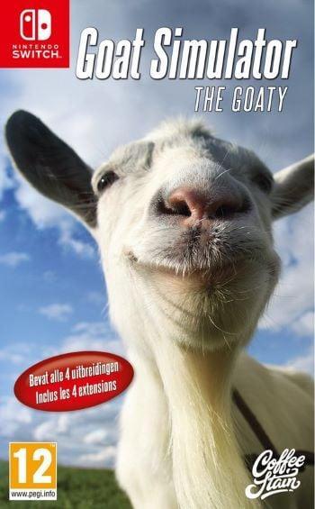 Goat Simulator the Goaty (Switch Games), Spelcomputers en Games, Games | Nintendo Switch, Zo goed als nieuw, Ophalen of Verzenden
