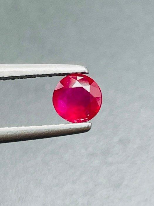 1 pcs Rood Robijn - 0.63 ct - Guild Gem Laboratory - Burma, Sieraden, Tassen en Uiterlijk, Edelstenen