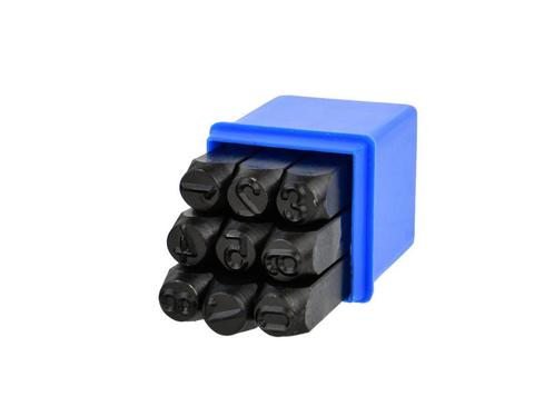 Slagcijfers 10mm - 9 Dlg - Slag Cijfer - Slag Stempels - GEK, Auto diversen, Autogereedschap, Nieuw, Ophalen of Verzenden