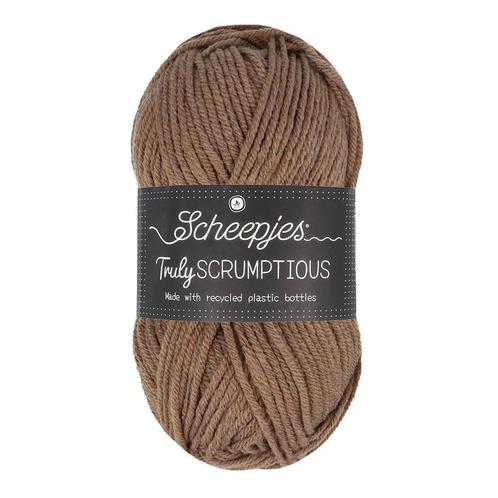 Scheepjes Truly Scrumptious - 329 Hazeln. Mocha Slice, Hobby en Vrije tijd, Breien en Haken, Breien of Haken, Nieuw, Wol of Garen
