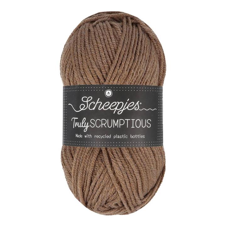 Scheepjes Truly Scrumptious - 329 Hazeln. Mocha Slice, Hobby en Vrije tijd, Breien en Haken, Breien of Haken, Nieuw, Wol of Garen