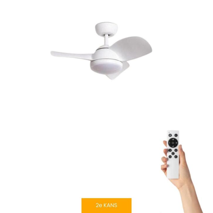 Magazijnopruiming! Plafondventilator met verlichting, Witgoed en Apparatuur, Ventilatoren, Ophalen