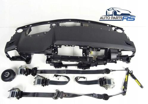 Dashboard + Airbags + Veiligheidsgordels Nissan Qashqai J12, Auto-onderdelen, Dashboard en Schakelaars, Nieuw, Nissan, Verzenden