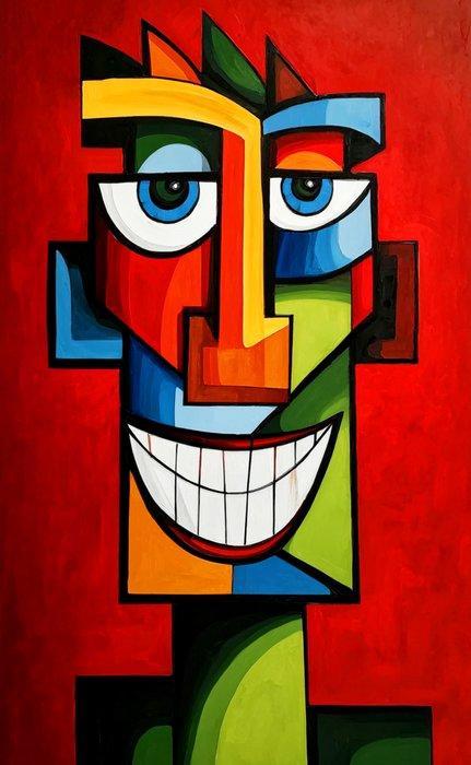 Eric Lespinasse - #1 - Broken Faces, Antiek en Kunst, Kunst | Designobjecten