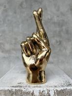 sculptuur, NO RESERVE PRICE - HOPE / PROMISE Hand Signal, Antiek en Kunst