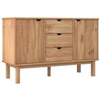 Massief Grenen Dressoir | Retourdeal | Landelijke Stijl -35%, 100 tot 150 cm, Nieuw, Scandinavisch, Ophalen of Verzenden