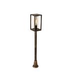 Vintage staande buitenlamp antiek goud 100 cm IP44 -, Tuin en Terras, Buitenverlichting, Nieuw, Minder dan 50 watt