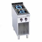 GGM Gastro | Gasfornuis - 19 kW - 2-pits | GHB499H | GHB499H, Verzenden