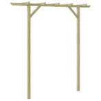 vidaXL Pergola 205x40x203 cm hout, Tuin en Terras, Palen, Balken en Planken, Verzenden, Nieuw