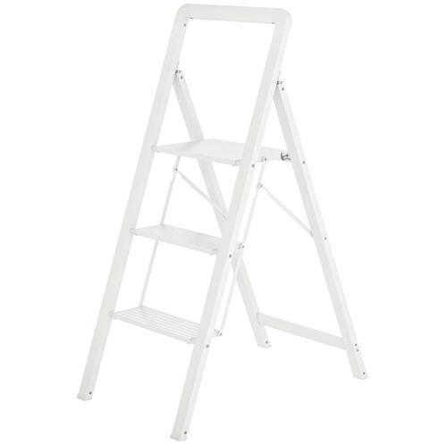 TRUUSK Trapladder Staande Ladder Met 3 Treden Anti-slip Opvo, Doe-het-zelf en Verbouw, Overige Doe-het-zelf en Verbouw, Nieuw
