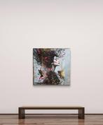Nicole Lubbers - The Woman with the Red Trace XL, Antiek en Kunst