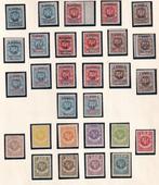 Memel 1923 - Samenstelling. - Michel: 124/182, Gestempeld