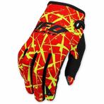 Crosshandschoenen UFO Rood / Fluo Geel - MAAT XL, Verzenden, Nieuw met kaartje, Motorcrosskleding, UFO