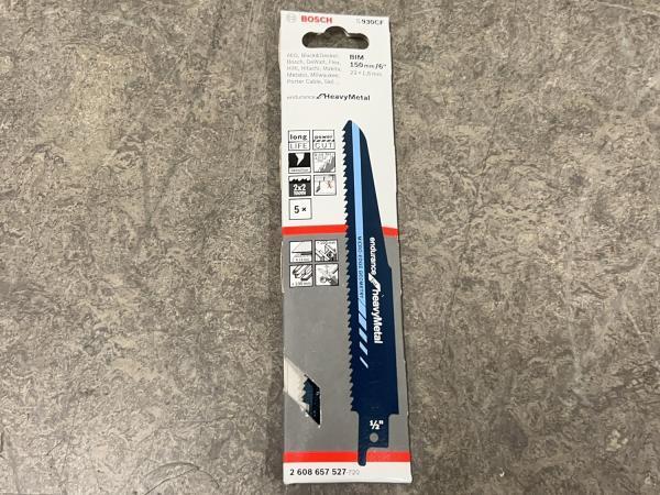 Veiling - 4x Bosch reciprozaagblad S930CF 5-pack Heavy Metal, Doe-het-zelf en Verbouw, Gereedschap | Machine-onderdelen en Toebehoren