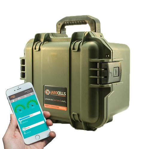 JaroCells BTP50.12G Portable Storm Case Groen, Watersport en Boten, Bootonderdelen, Nieuw, Zeilboot of Motorboot, Ophalen of Verzenden
