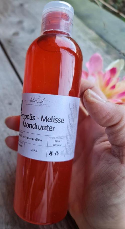 Biologisch kruiden mondwater met Propolis en Citroenmelisse, Sieraden, Tassen en Uiterlijk, Uiterlijk | Gezichtsverzorging
