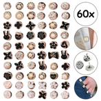 Fako Bijoux® - 60x Pin Broche Mini - Steek Pin Knopen Set -, Verzenden, Nieuw