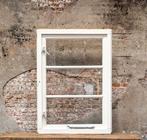 Gebruikte ramen 90 x 130 cm vast / openslaand, Doe-het-zelf en Verbouw, Glas en Ramen, Dubbelglas, 80 tot 120 cm, Gebruikt, 120 tot 160 cm