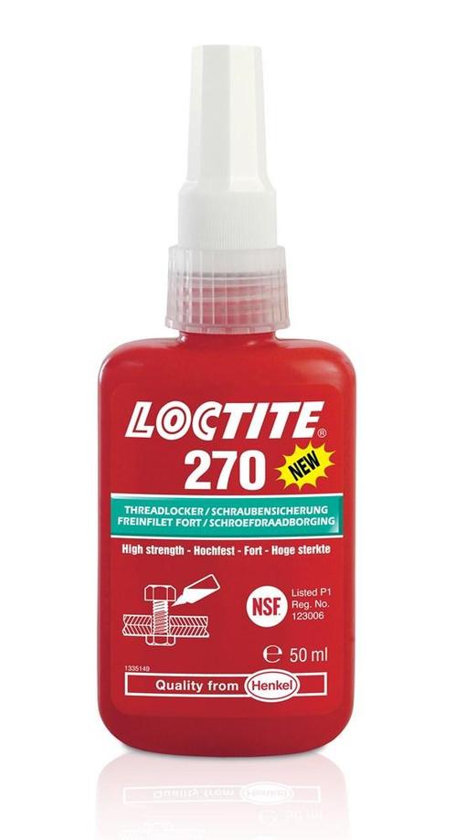 Loctite 270 50 ml, fles, Doe-het-zelf en Verbouw, Isolatie en Afdichting, Nieuw, Verzenden