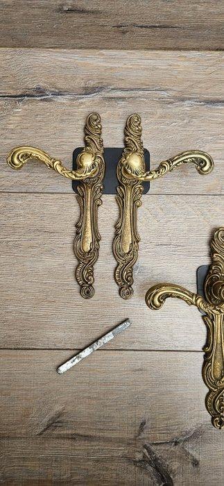 Art Nouveau Deurklink (10) - Fraai antiek Deurbeslag - 1ste, Antiek en Kunst, Curiosa en Brocante