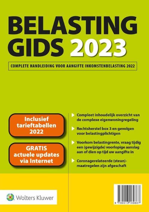 Belastinggids 2023 9789013169867, Boeken, Studieboeken en Cursussen, Zo goed als nieuw, Verzenden
