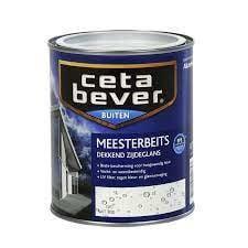 Cetabever Meesterbeits UV Dekkend Zijdeglans - Zomergeel..., Doe-het-zelf en Verbouw, Verf, Beits en Lak, Beits, Geel, Nieuw, Minder dan 5 liter
