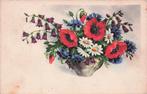 Bloemen en wat planten - Ansichtkaart (1150) - 1910-1970, Verzamelen, Gelopen