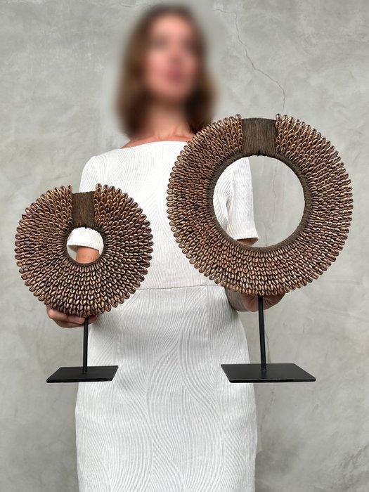 Decoratief ornament (2) - NO RESERVE PRICE - Stunning Pair, Antiek en Kunst, Kunst | Designobjecten