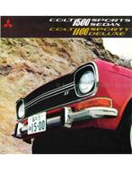 1966 MITSUBISHI COLT 1100 SPORTY DELUXE | 1500 SPORTS SEDAN, Boeken, Auto's | Folders en Tijdschriften, Nieuw, Mitsubishi, Author