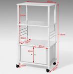 Keukentrolley met Wielen en Meerdere Planken – Praktische Ke, Verzenden, Nieuw