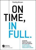 Boek On Time, in Full, Zo goed als nieuw, Verzenden