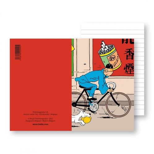 Kuifje Fietst Notitieboekje, Verzamelen, Stripfiguren, Nieuw, Ophalen of Verzenden
