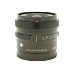 Sigma 24mm F3.5 DG DN Contemporary Sony E-mount (Occasion), Ophalen of Verzenden, Zo goed als nieuw, Groothoeklens