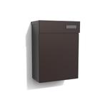 Brievenbus | eSafe | Topa | Aluminium - 8019, Tuin en Terras, Brievenbussen, Verzenden, Nieuw, Aluminium, Wandbrievenbus