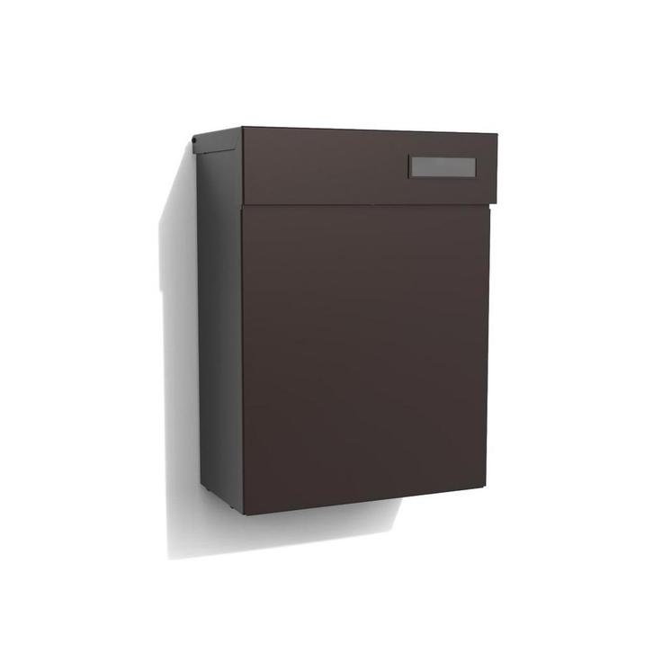 Brievenbus | eSafe | Topa | Aluminium - 8019, Tuin en Terras, Brievenbussen, Wandbrievenbus, Nieuw, Aluminium, Verzenden
