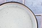 Tweedekans | bord IRIS Ø21,5cm - 6 stuks - Ivoorwit, Huis en Inrichting, Keuken | Servies, Ophalen of Verzenden, Zo goed als nieuw