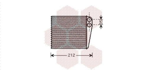 KACHEL RADIATEUR VOOR RENAULT CLIO 1998-2001 27140AX700, Auto-onderdelen, Airco en Verwarming, Nieuw, Ophalen of Verzenden