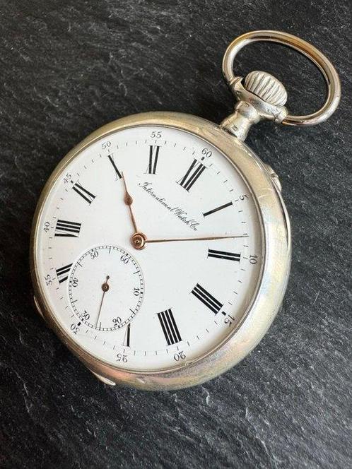 IWC - Silver Pocket watch cal. 52 - 1900-1949, Sieraden, Tassen en Uiterlijk, Horloges | Heren