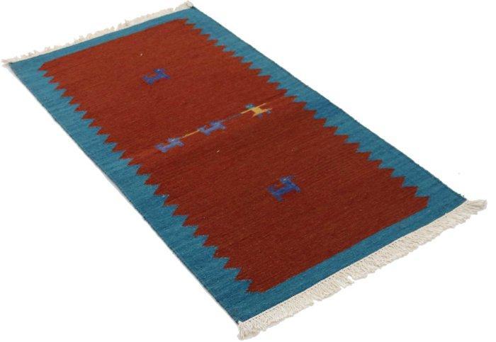 Kelim - Vloerkleed - 140 cm - 70 cm - Natuurf Colin, Huis en Inrichting, Stoffering | Tapijten en Kleden