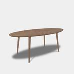 Tafel Ovaal Eikenhout  Konisch  300x120, Nieuw