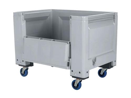 BIG BOX kunststof palletbox - 1200 x 800 mm - met klep - op, Diversen, Overige Diversen, Nieuw, Ophalen of Verzenden