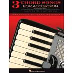 Hal Leonard - 3-Chord Songs For Accordion, Muziek en Instrumenten, Verzenden, Nieuw