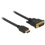 Premium DVI-D Dual Link - HDMI kabel / zwart - 5, Nieuw, Ophalen of Verzenden