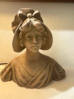 Riccardo Aurilli - Buste, (Model 305), ca. 1900 - 23 cm -, Antiek en Kunst, Antiek | Glas en Kristal