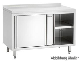 Bartscher Werkkast RVS met Spatrand | 160x70x(H)85cm, Zakelijke goederen, Horeca | Meubilair en Inrichting, Verzenden