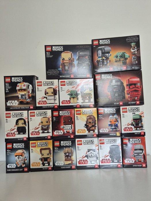 Lego Set - Star Wars, BrickHeadz - COLLECTION COMPLETE NEUVE, Kinderen en Baby's, Speelgoed | Duplo en Lego