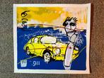 Herman Brood (1946-2001) - Porsche 911, Antiek en Kunst, Kunst | Schilderijen | Modern