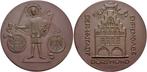 Bronze-medaille Dortmund Leopold 1658-1705, Postzegels en Munten, Penningen en Medailles, Verzenden